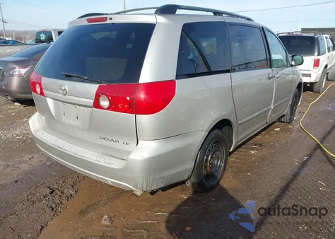 2006 Toyota Sienna Le z USA, uszkodzony, nr VIN 5TDZA23C96S490403